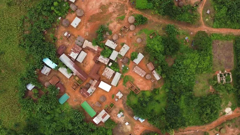 DRONE SHOTS OF SALIMA, VOICES AWAKE & SCHOOL — Reference 2