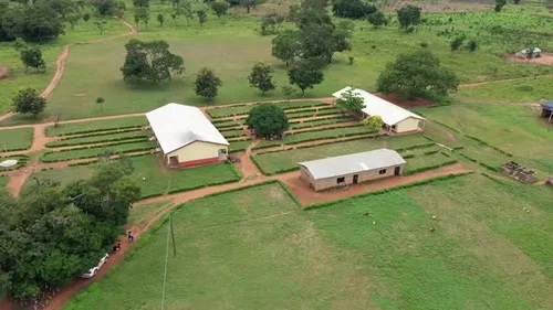 DRONE SHOTS OF SALIMA, VOICES AWAKE & SCHOOL — Reference 3